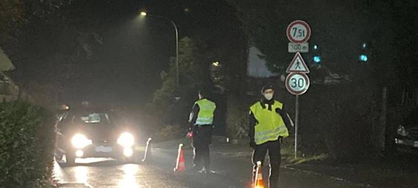 Kontroll- und Fahnungseinsatz nach Einbruchsserie in Roetgen