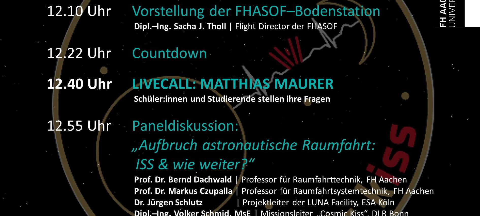 FH Aachen funkt zur ISS