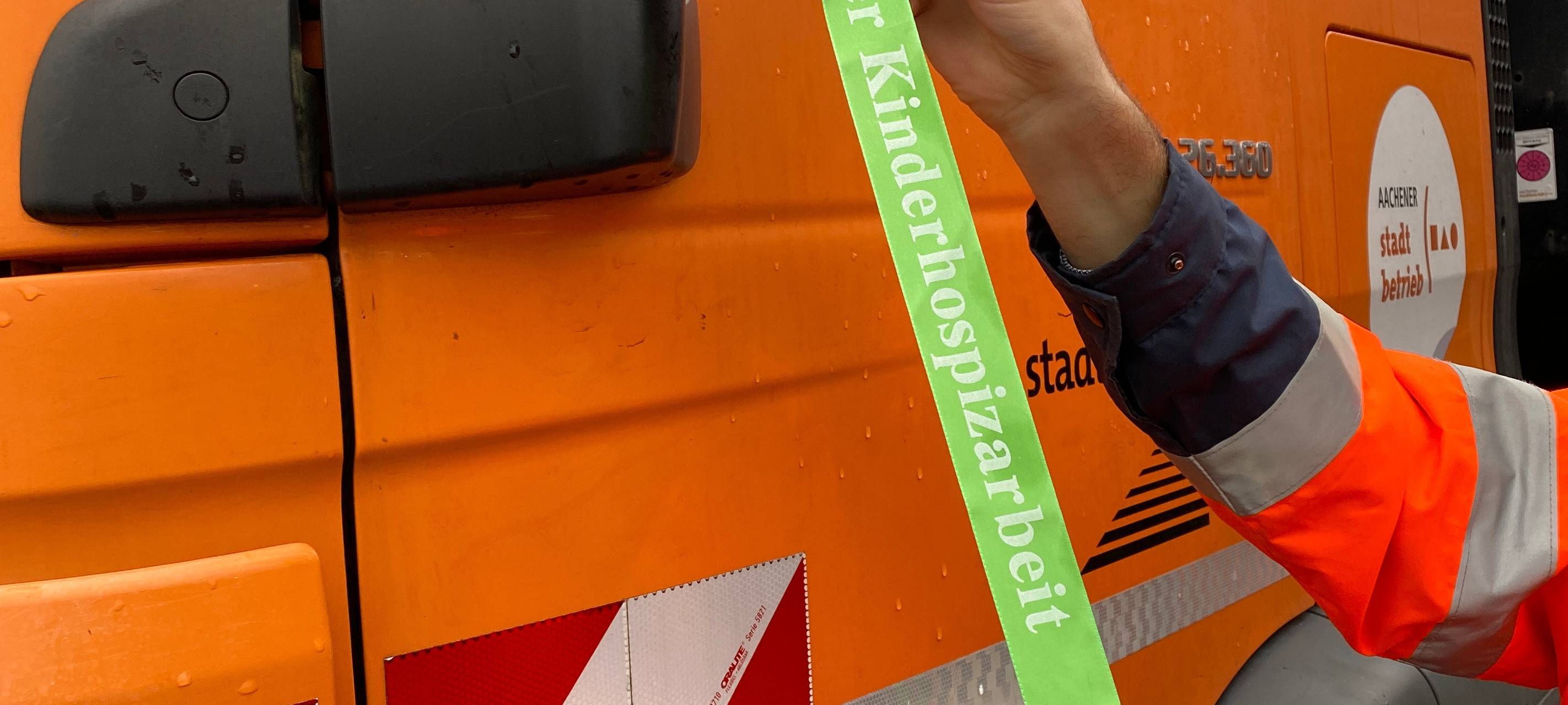 Aachener Stadtbetrieb unterstützt Kinderhospizarbeit