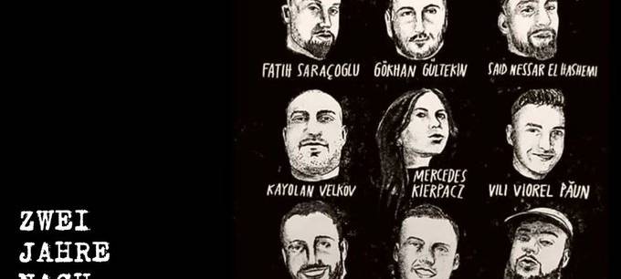 Gedenkkundgebung zum 2. Jahrestag der Morde von Hanau