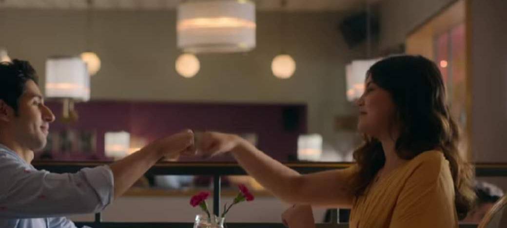 Ray beim Date.