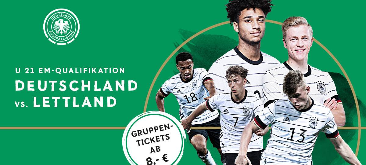 U21-Länderspiel: Günstige Gruppentickets