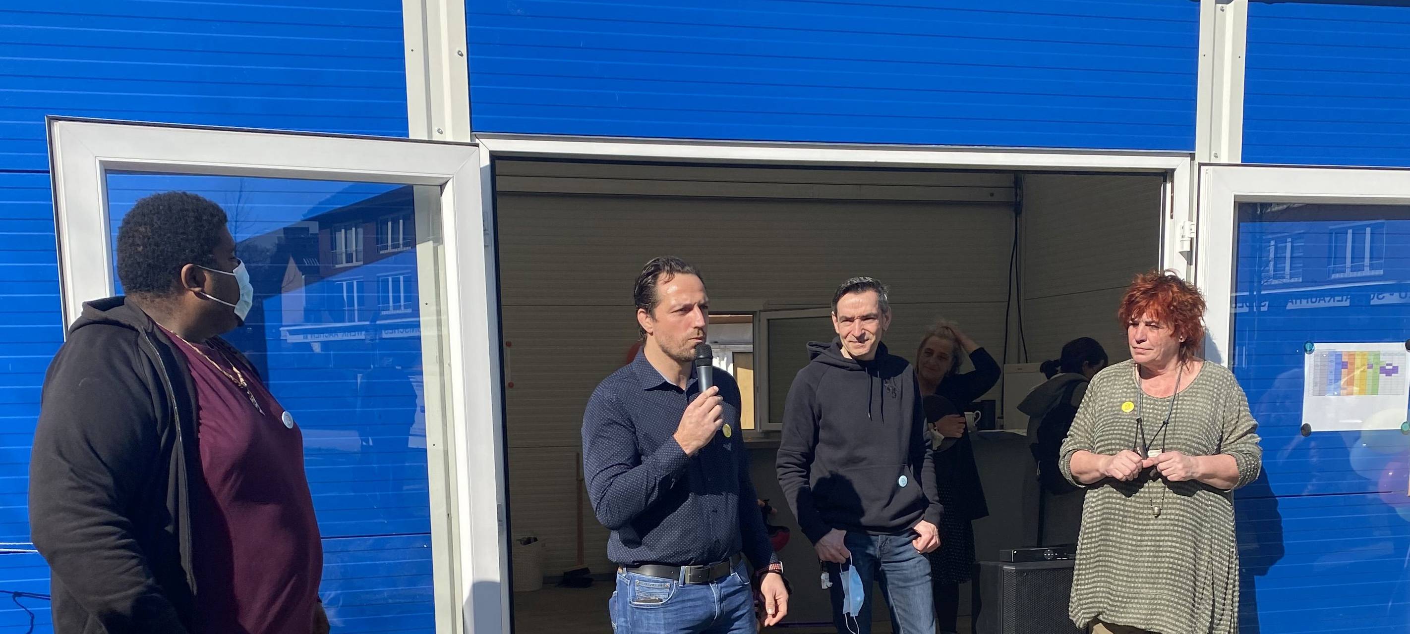 Neue Begegnungsstätte "Blaues Haus" in Stolberg