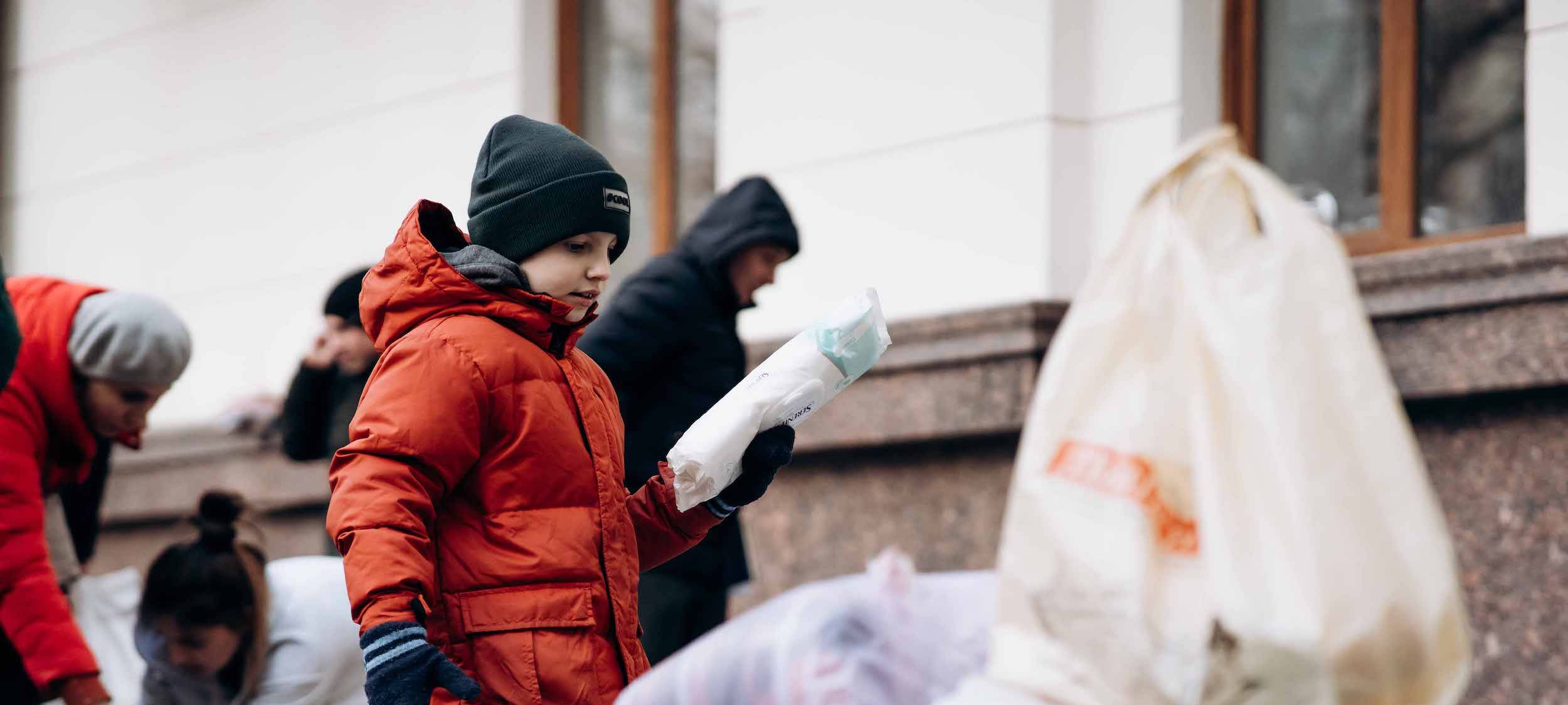 Sternsinger-Hilfen für ukrainische Flüchtlingsfamilien