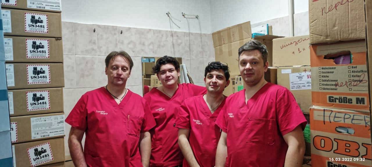 Medizinische Hilfsgüter aus Aachen für die Ukraine