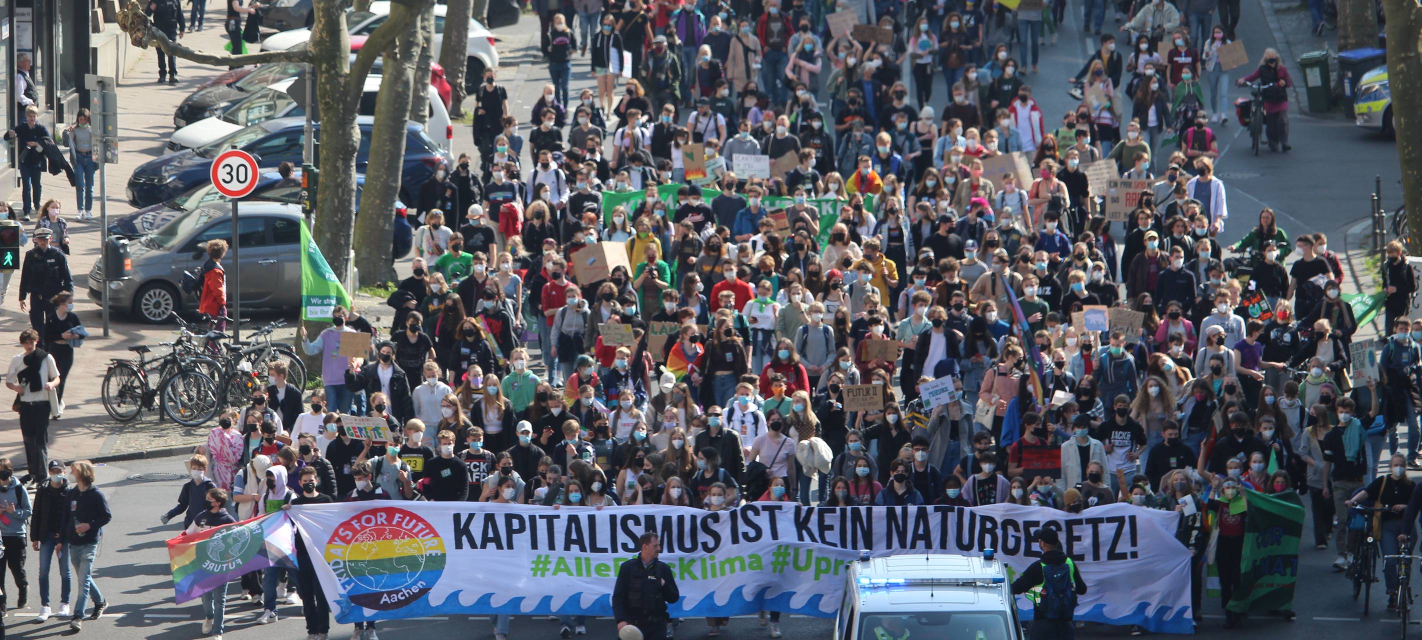 2.000 Teilnehmer bei Klimastreik