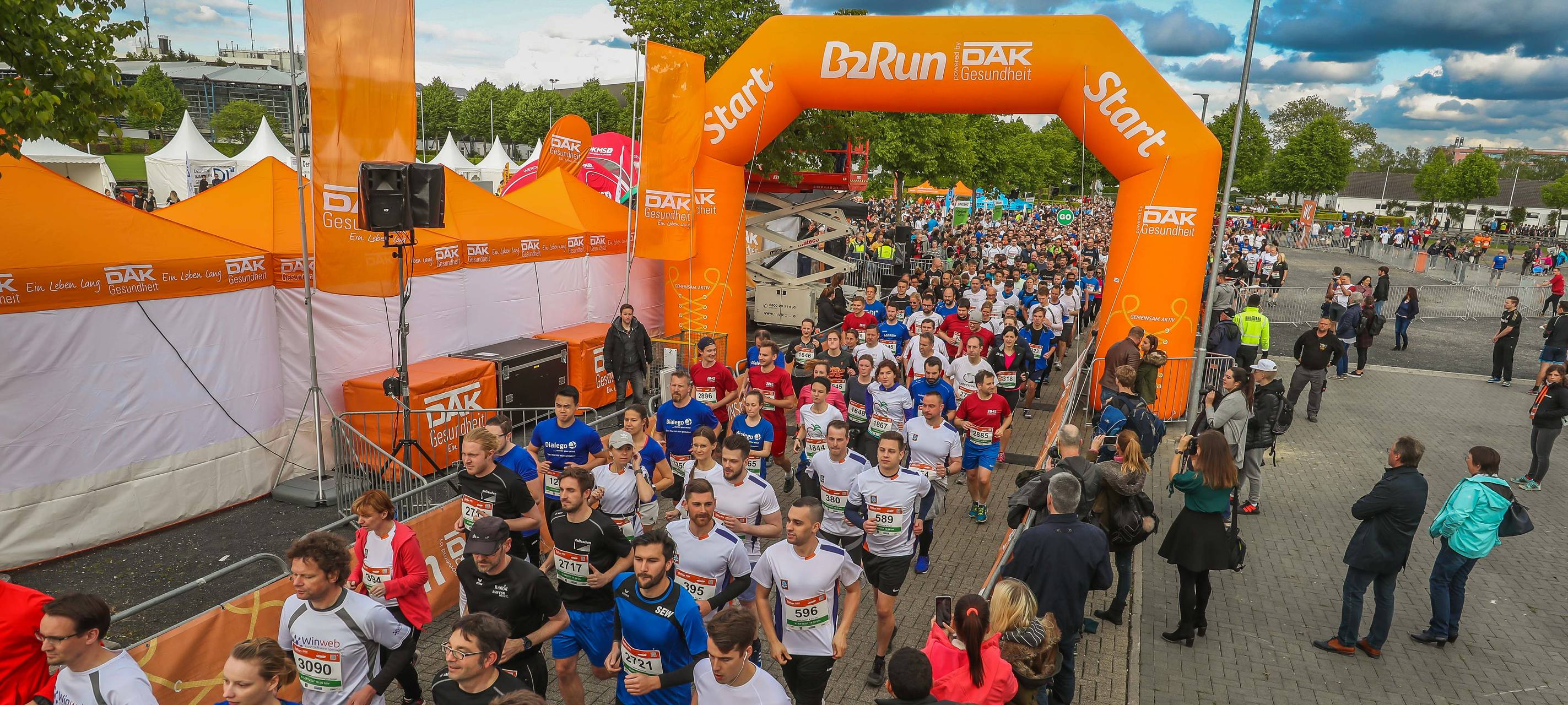 "B2Run" am 11.8. in Aachen