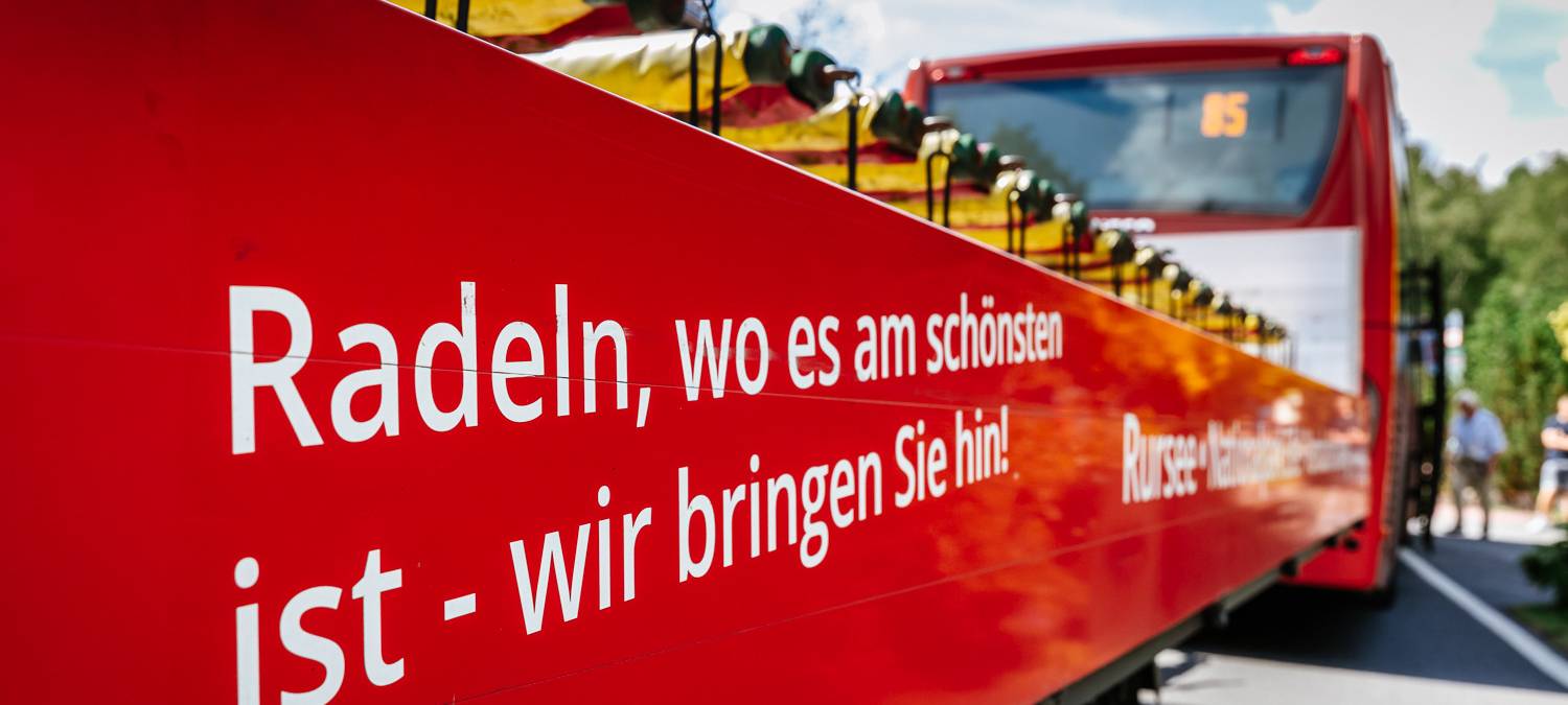 Fahrrad- und Shuttlebusse wieder unterwegs