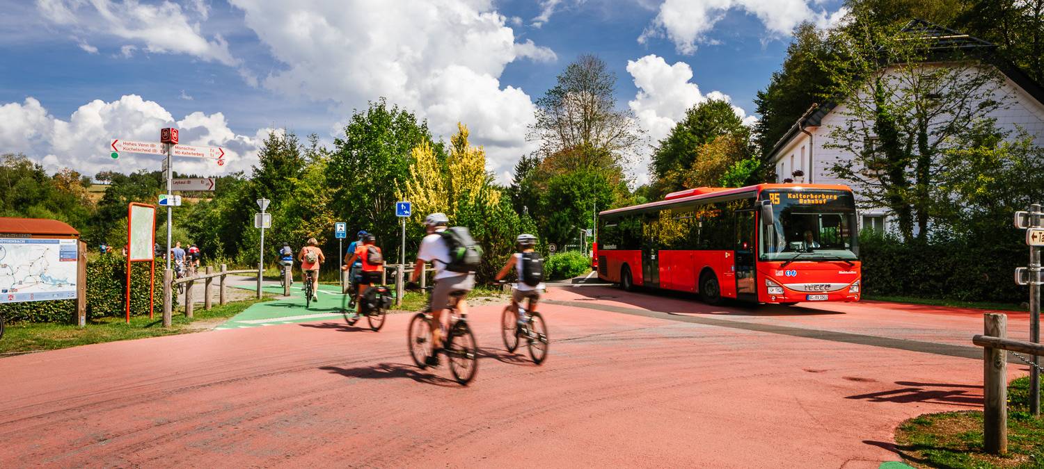 Fahrrad- und Shuttlebusse wieder unterwegs