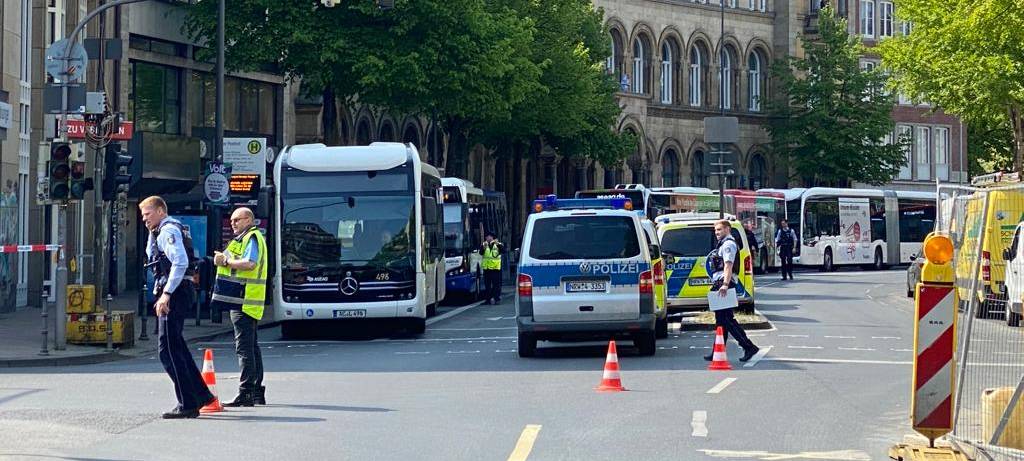Aachen: Mann auf Gerüst sorgt für Polizei-Einsatz