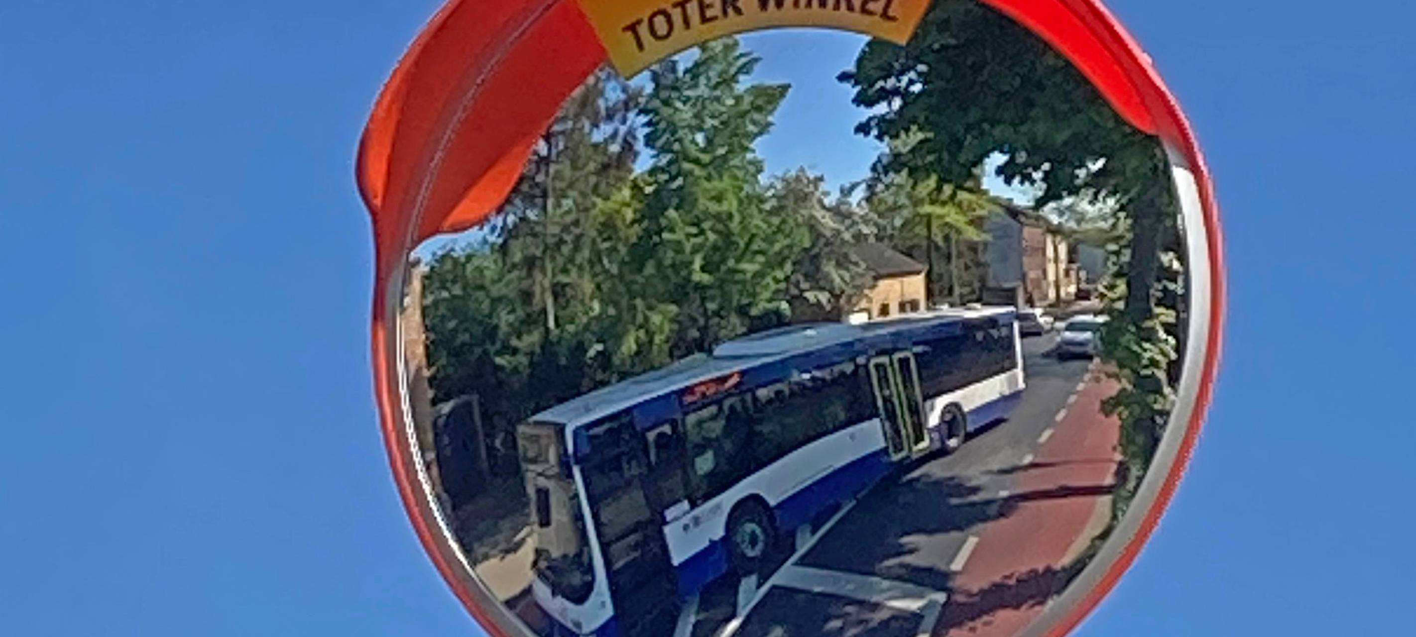 Trixi-Spiegel für mehr Sicherheit