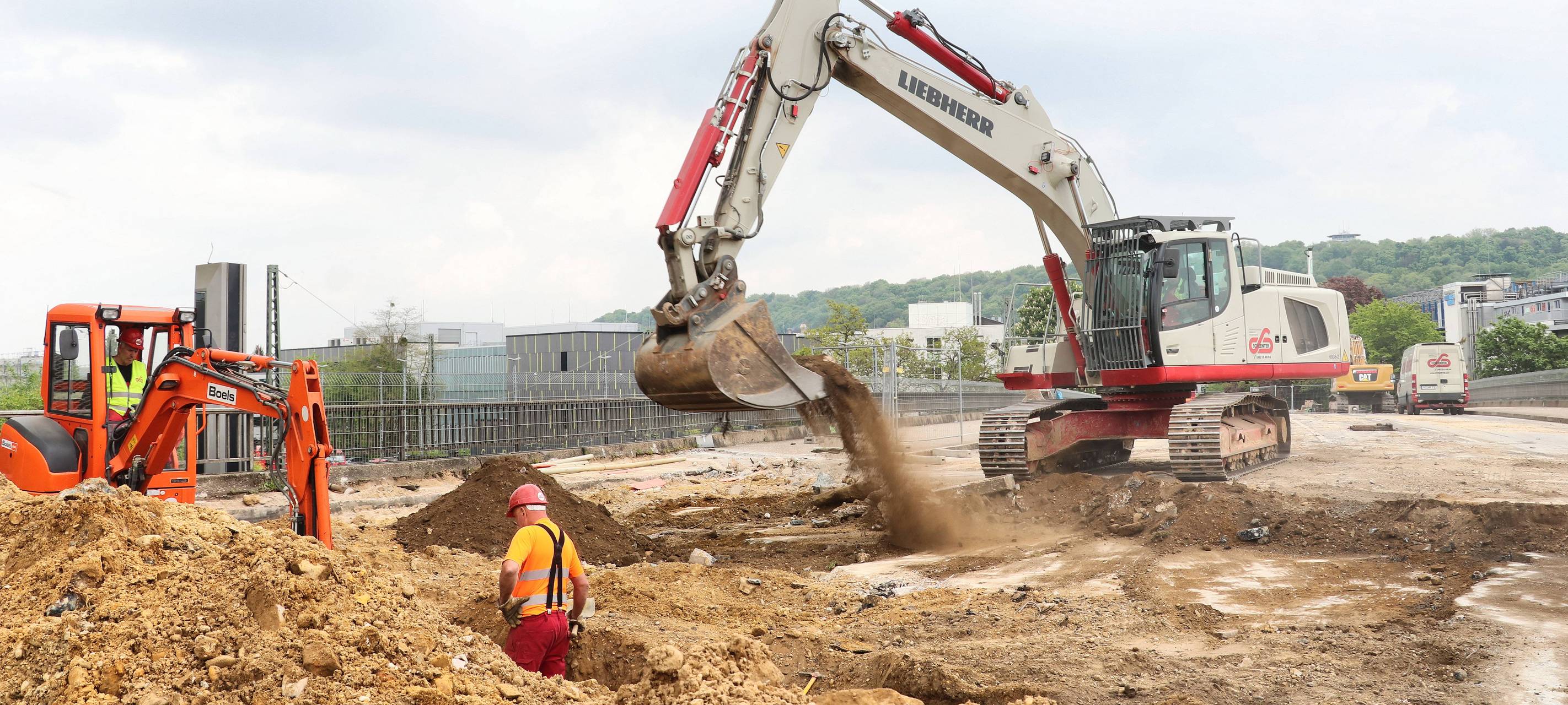 Baustelle Turmstraße: Brückenabriss ab 17. Mai