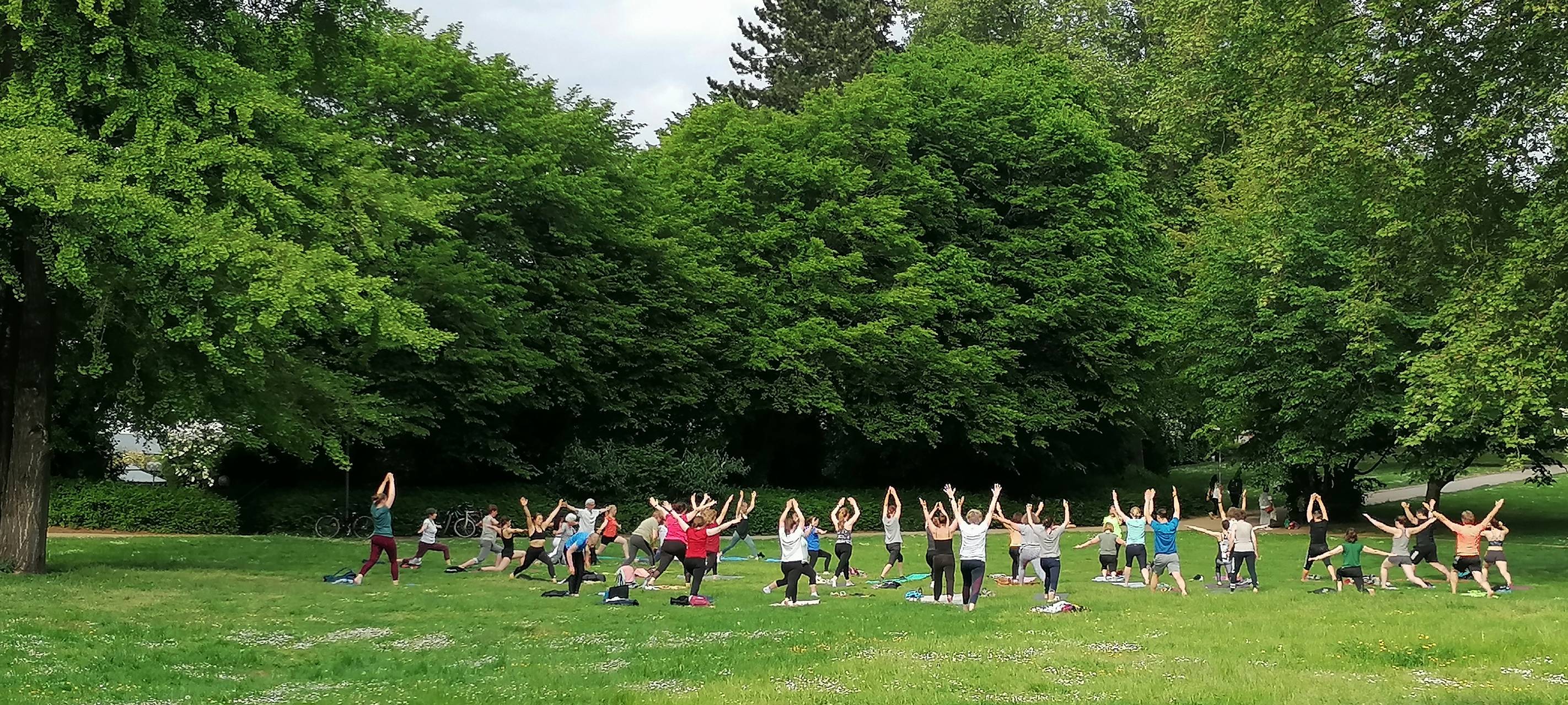 "Sport im Park" mit kleinerem Angebot