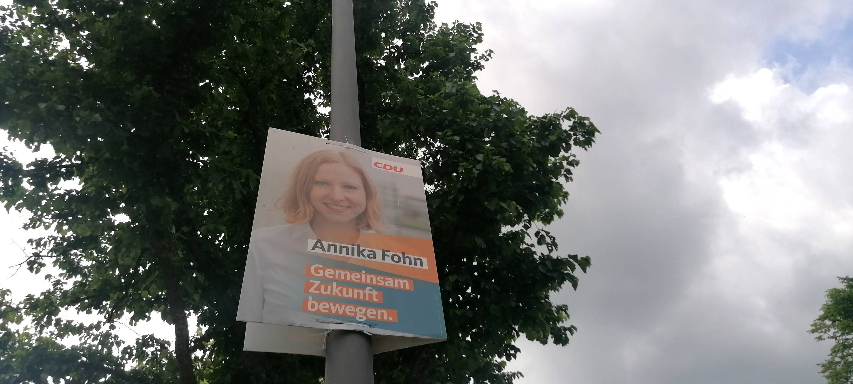 Wahlwerbung muss bis Freitag weg