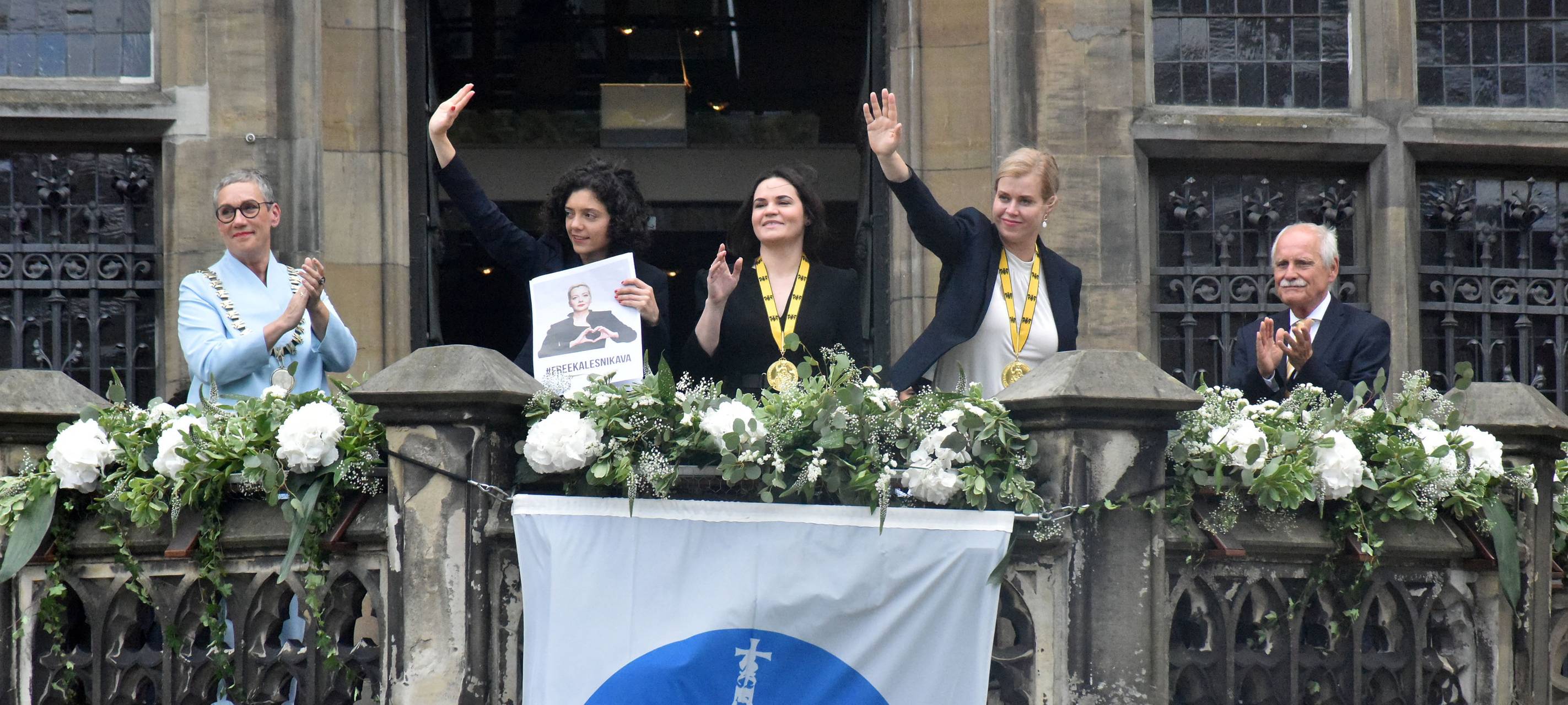 Karlspreis an die "mutigsten Frauen Europas"