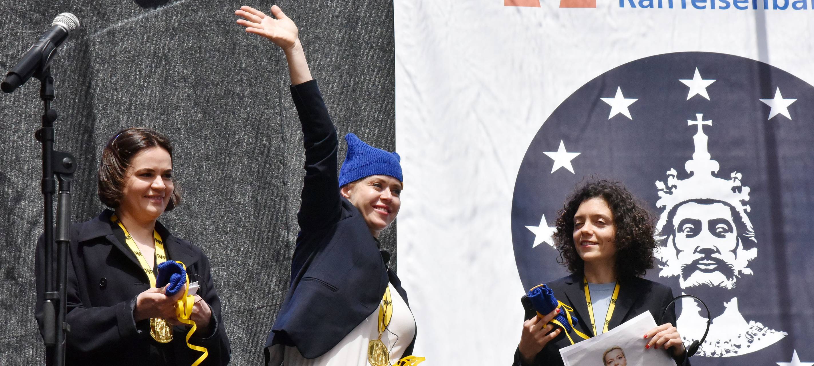 Karlspreis an die "mutigsten Frauen Europas"