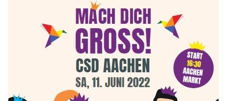 Wieder CSD in Aachen am 11.6.