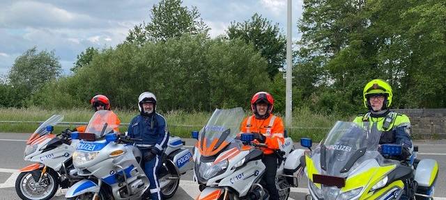 Grenzüberschreitender Polizei-Großeinsatz