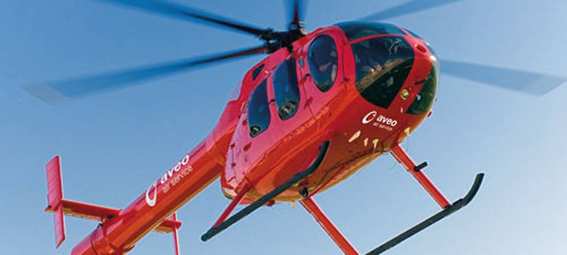 Rursee in Flammen: Mit dem Heli über die Eifel