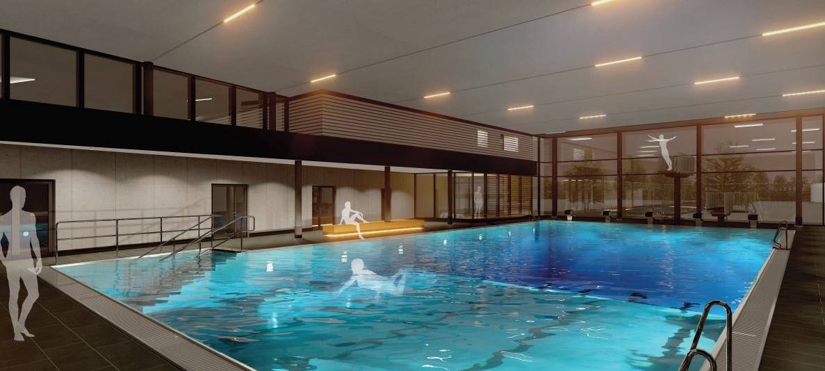 Entwurf für neues Hallenbad in Alsdorf vorgestellt