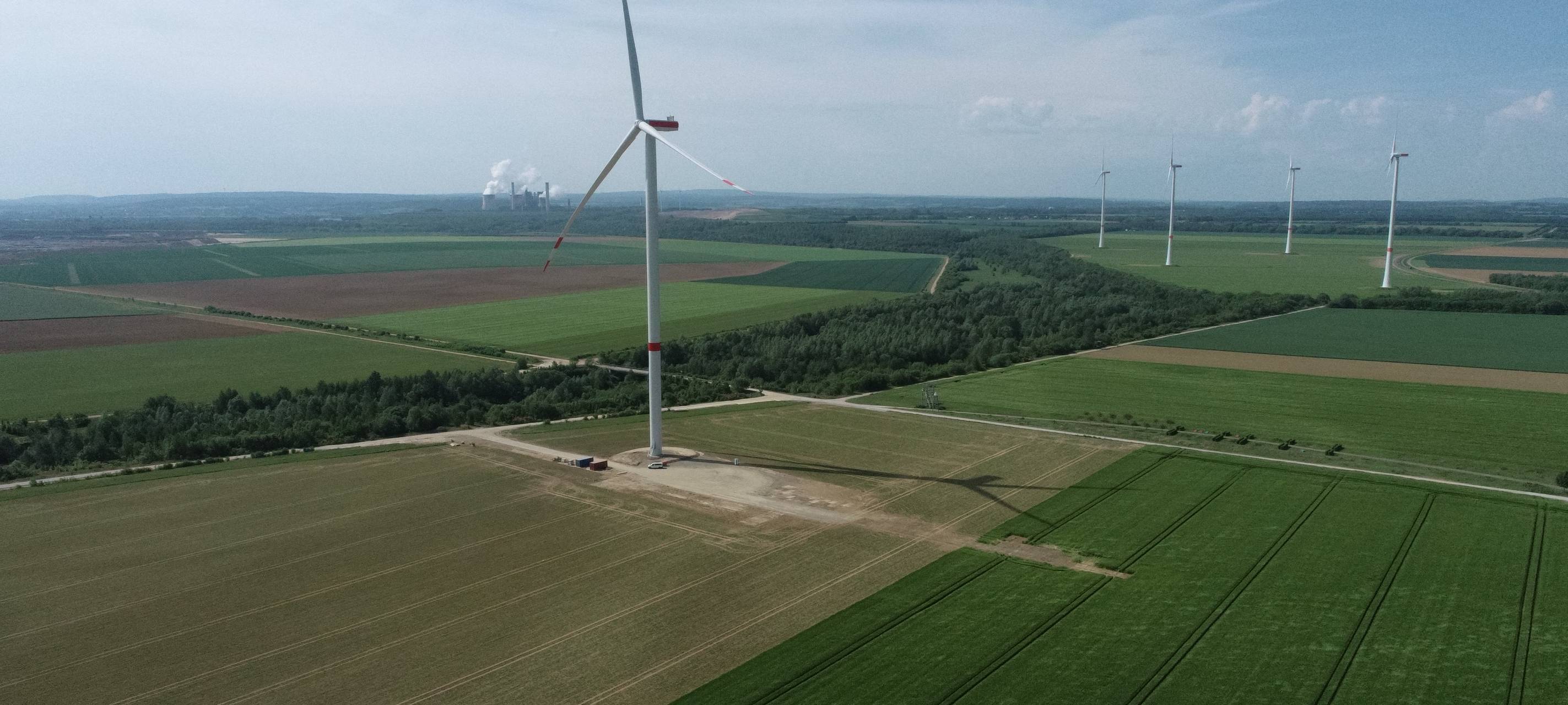Neuer Windpark in Jülich