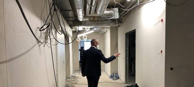 Fördergeld für Wiederaufbau am SAH