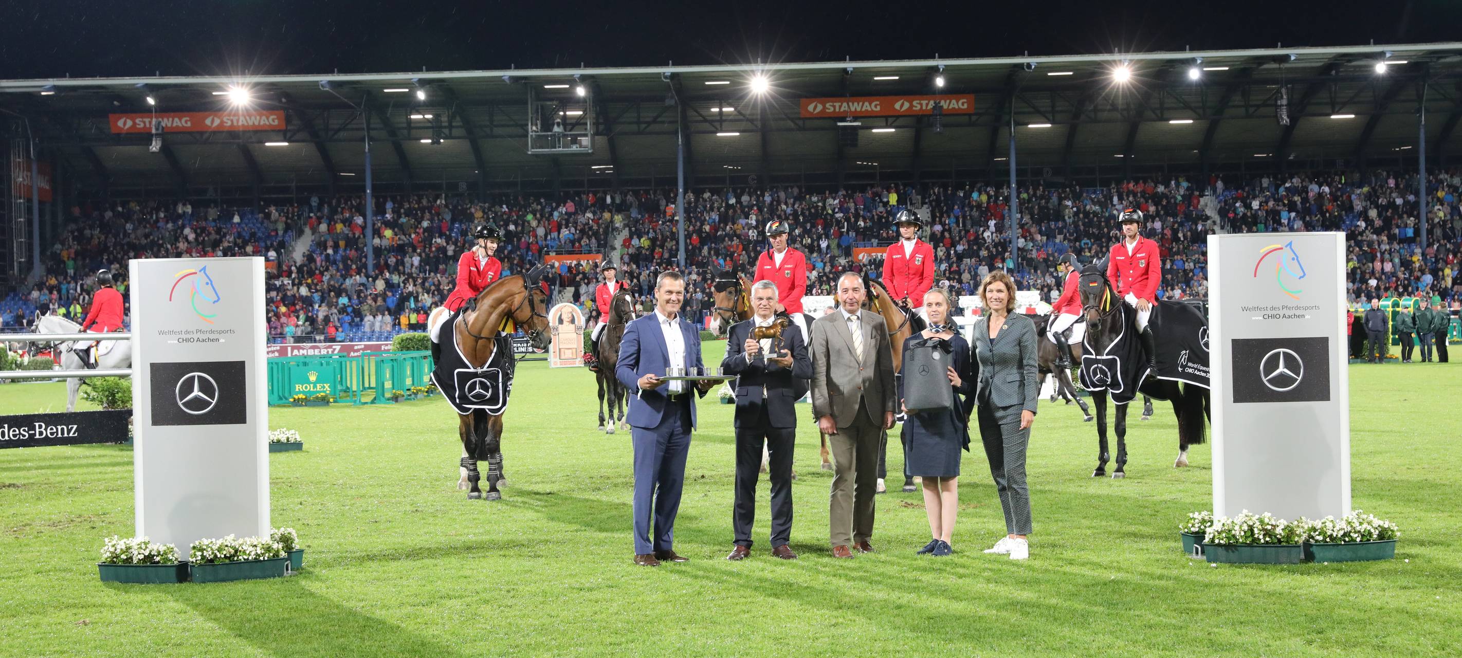 CHIO-Nationenpreis an deutsche Springreiter