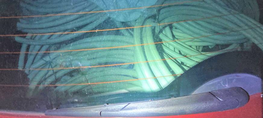 Auto voller Diebesgut