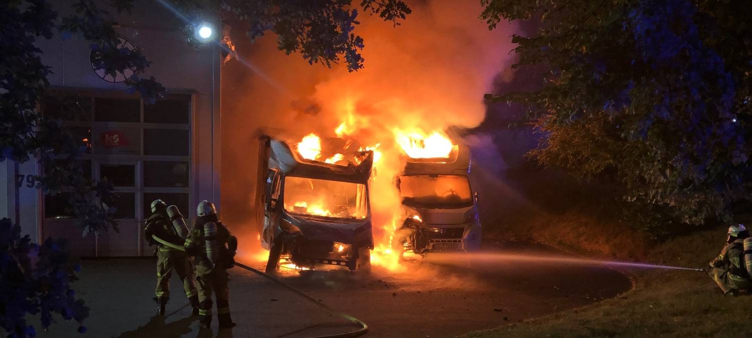 Brandstiftung in Alsdorf?