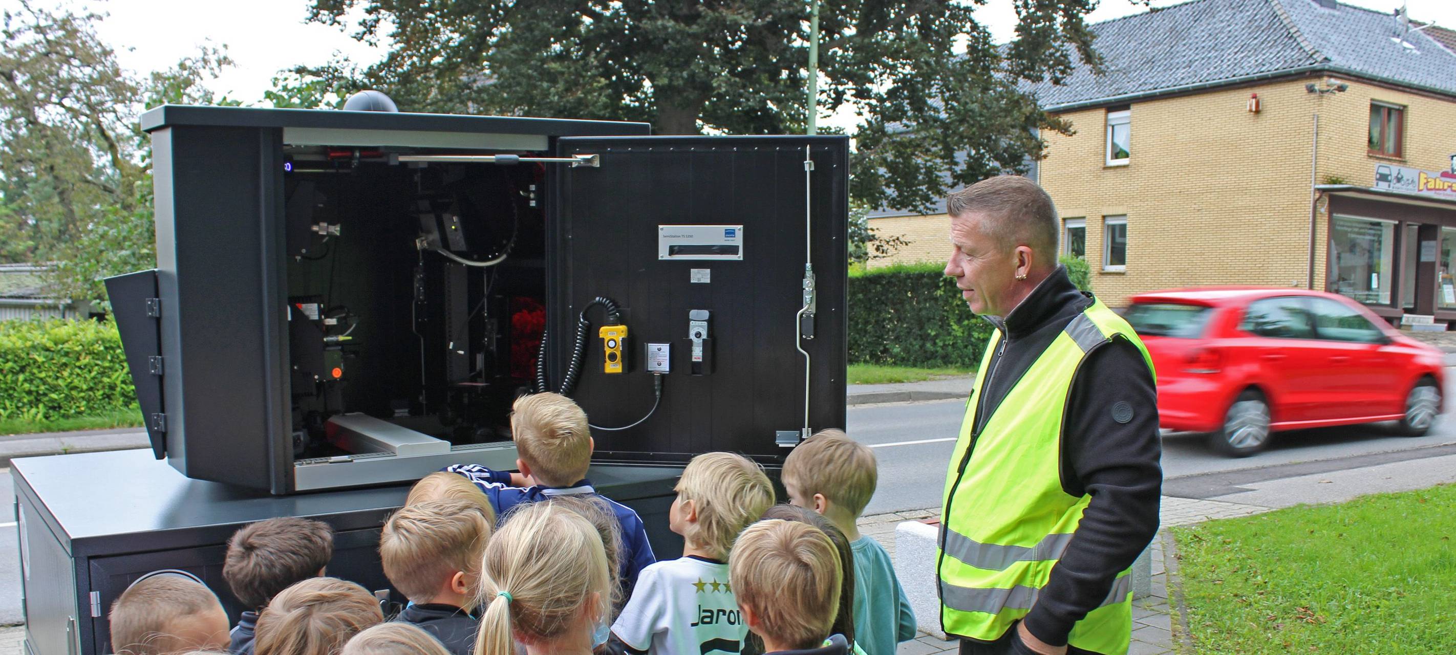 Zweite mobile Blitzanlage