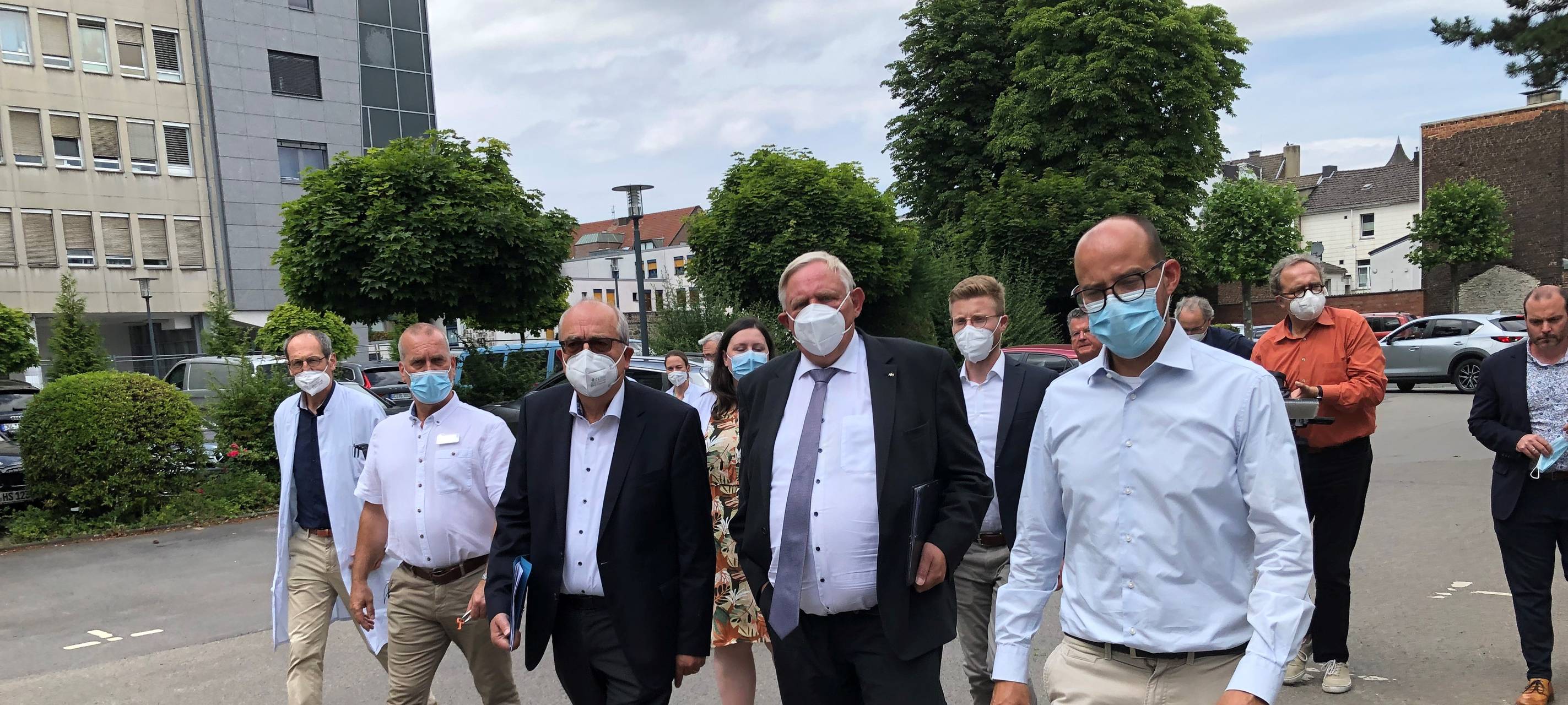 Gesundheitsminister Laumann im St.-Antonius Hospital