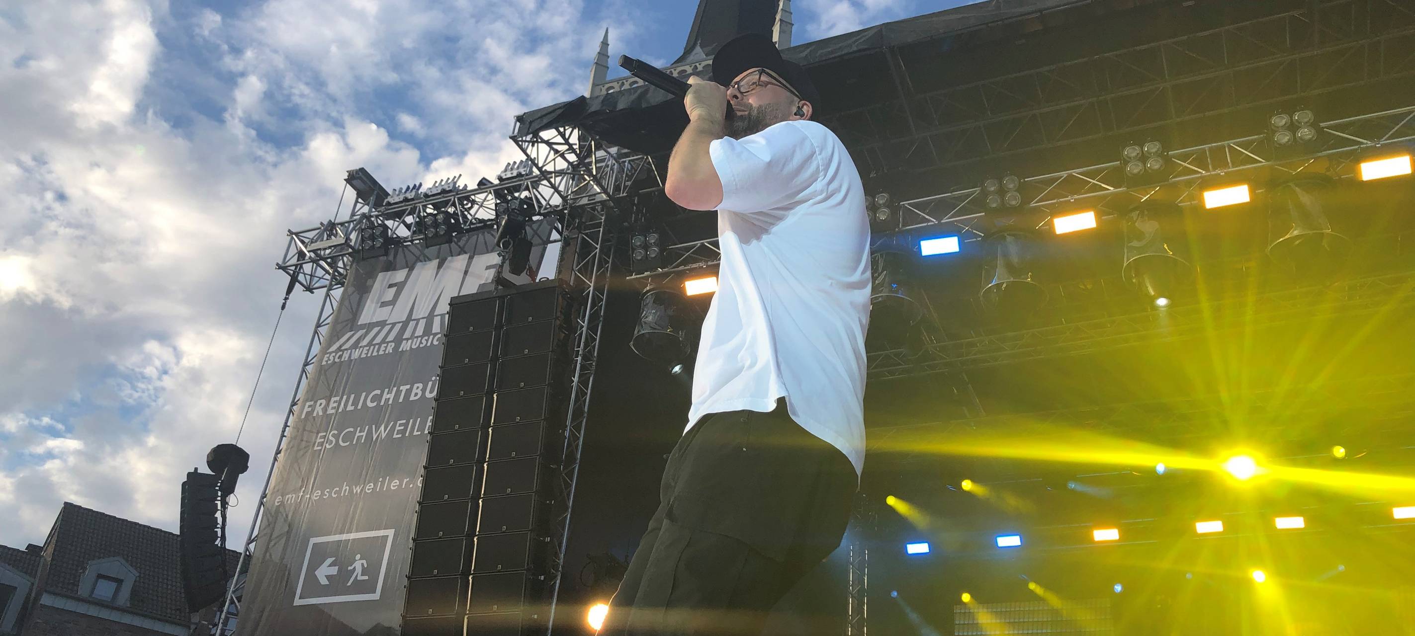 "Eschi" feiert mit Mark Forster