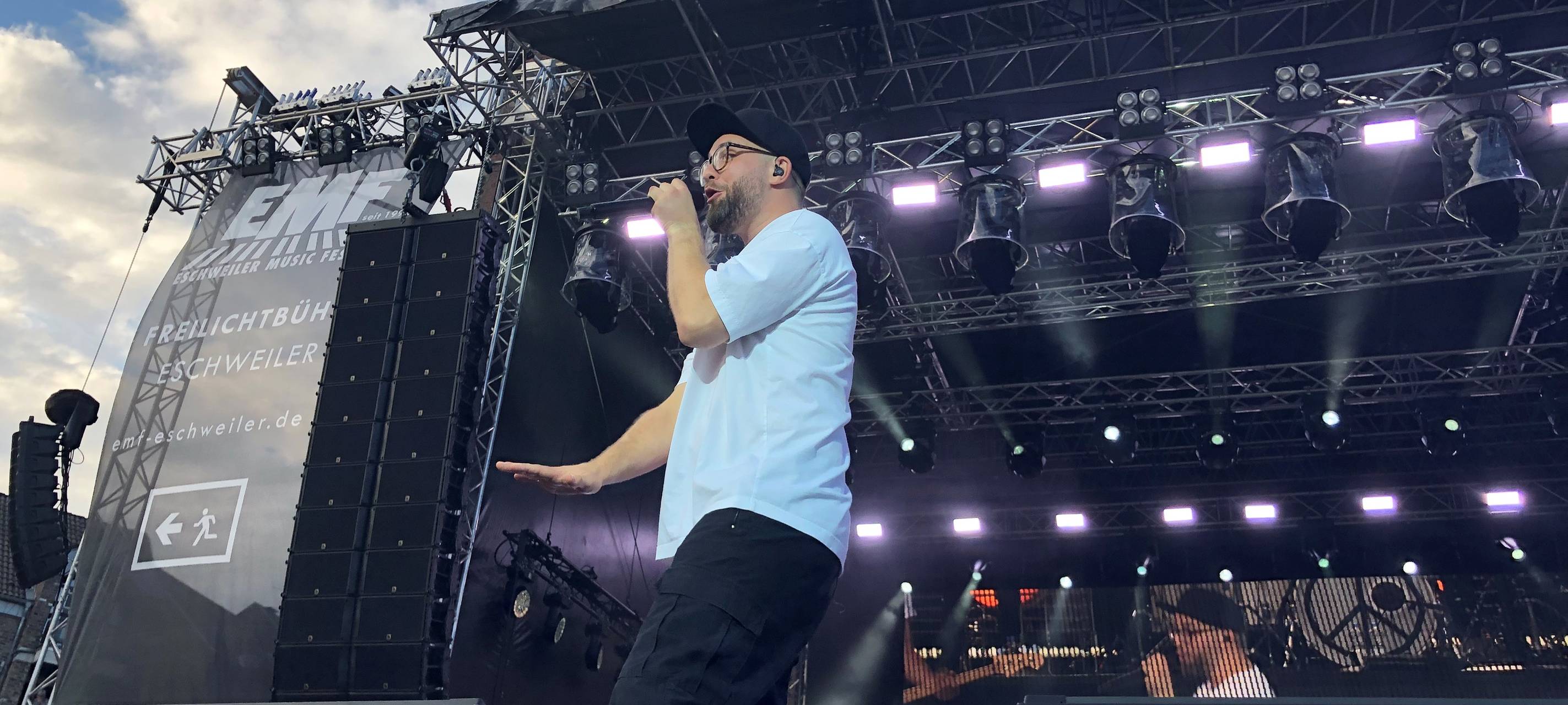 "Eschi" feiert mit Mark Forster
