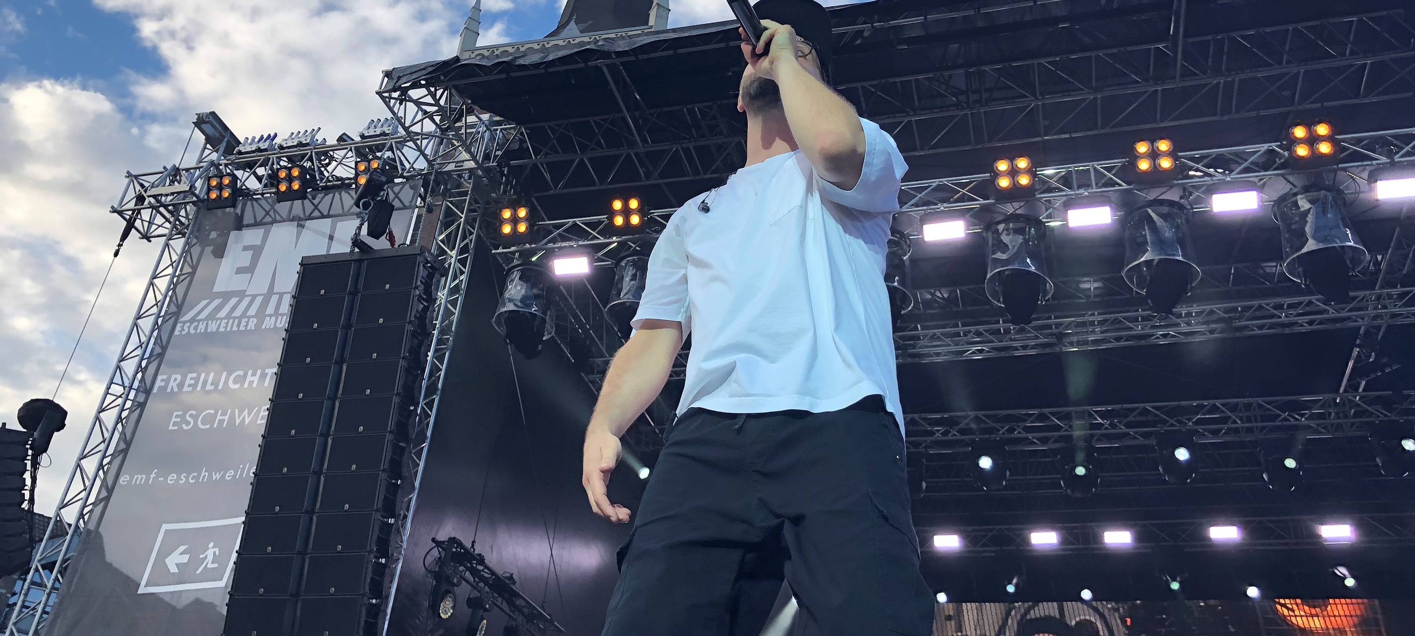 "Eschi" feiert mit Mark Forster