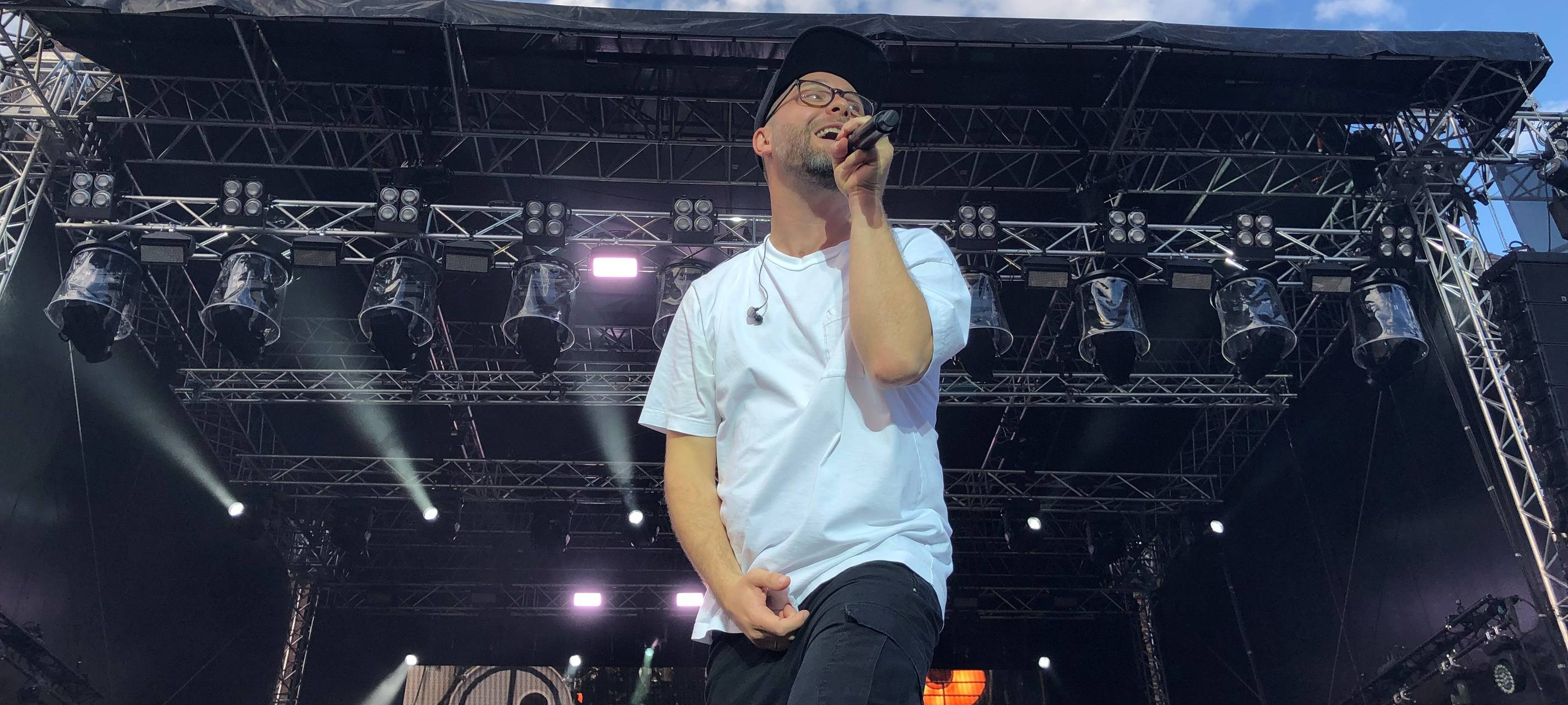 "Eschi" feiert mit Mark Forster