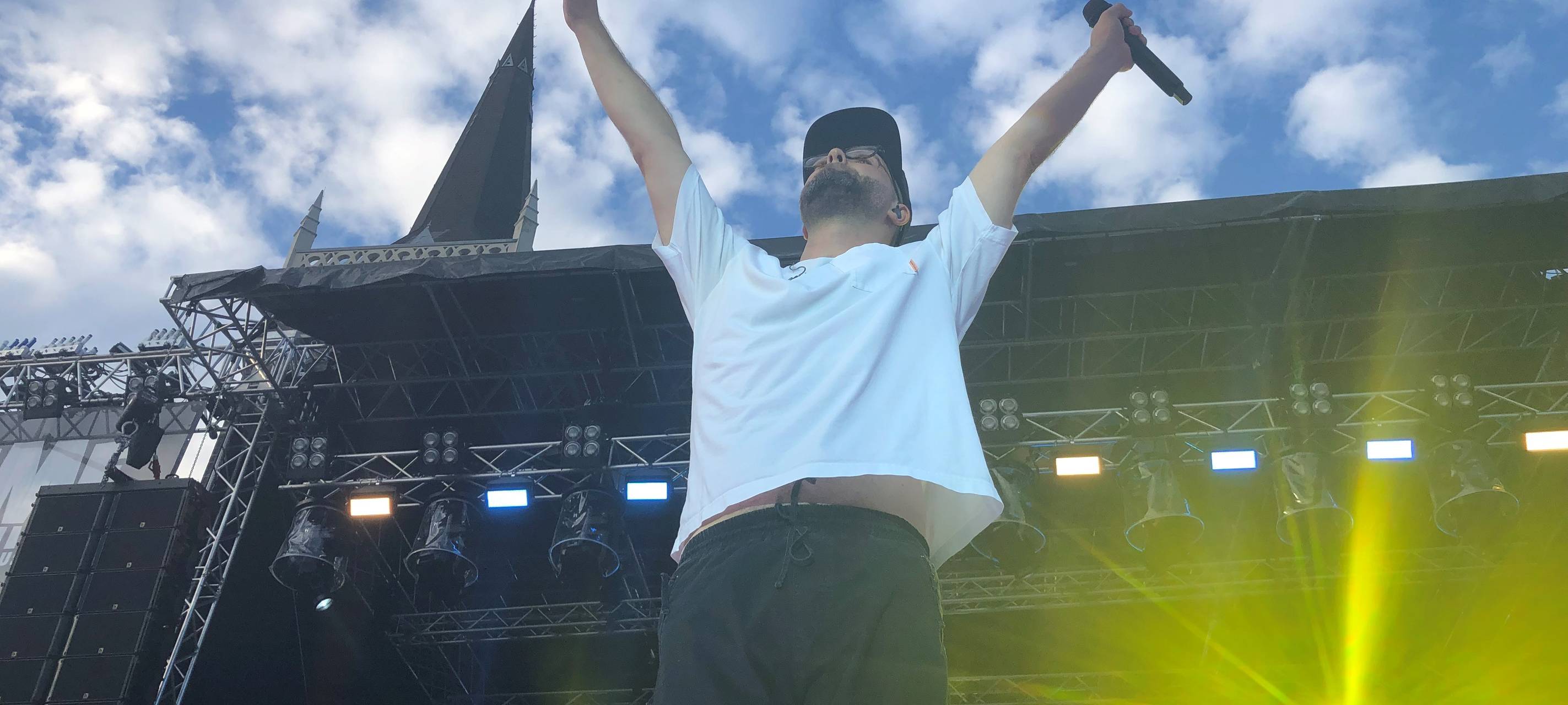 "Eschi" feiert mit Mark Forster