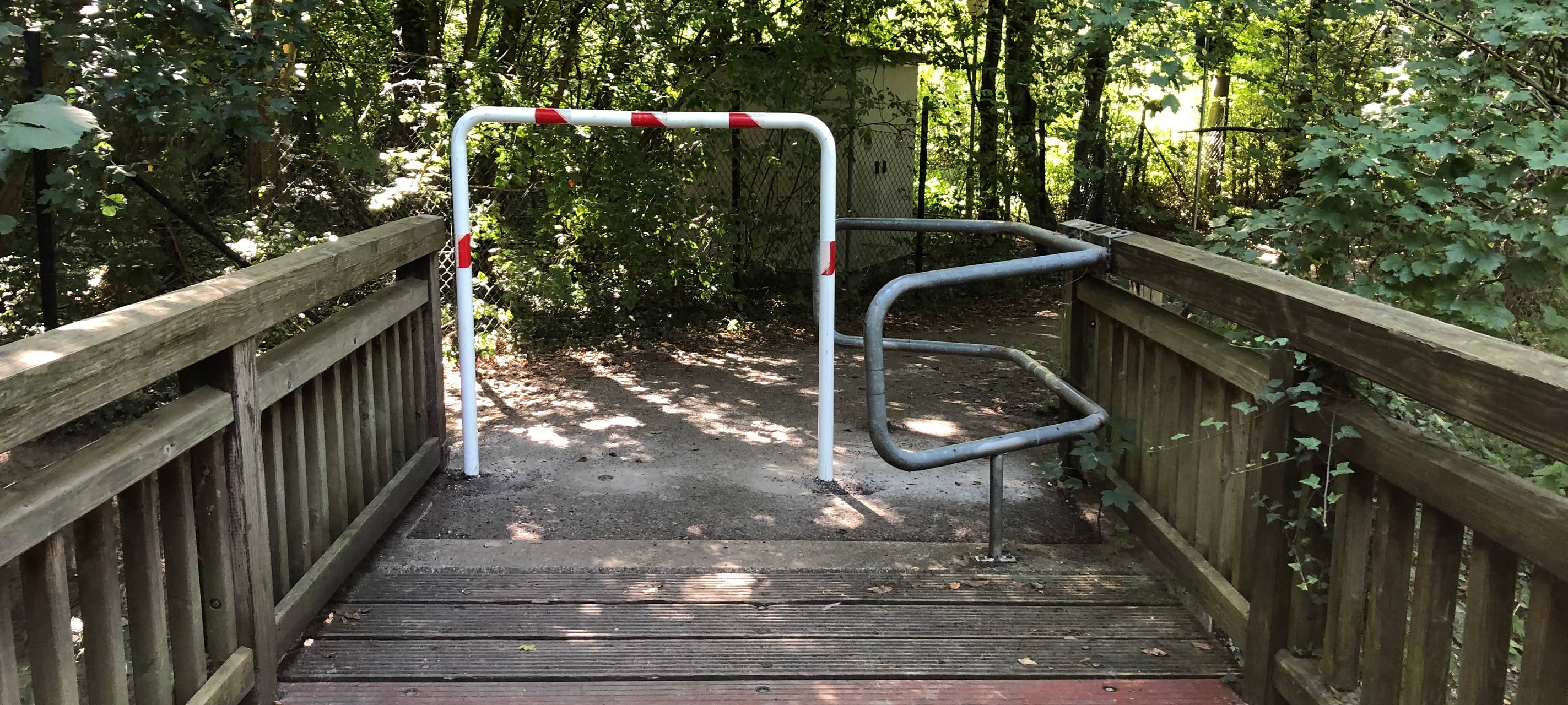 Umlaufsperre an Pumpermühle repariert