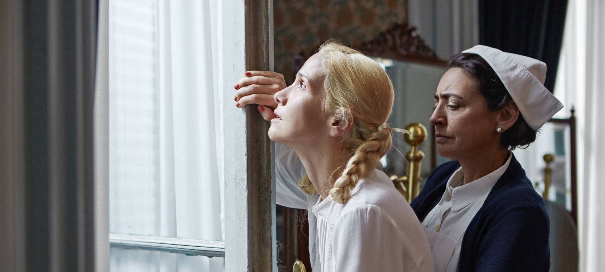 Eva kurz vor dem Tod.