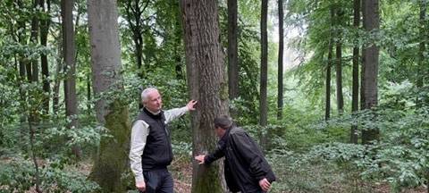 NRW-Umweltminister Krischer im Nationalpark Eifel