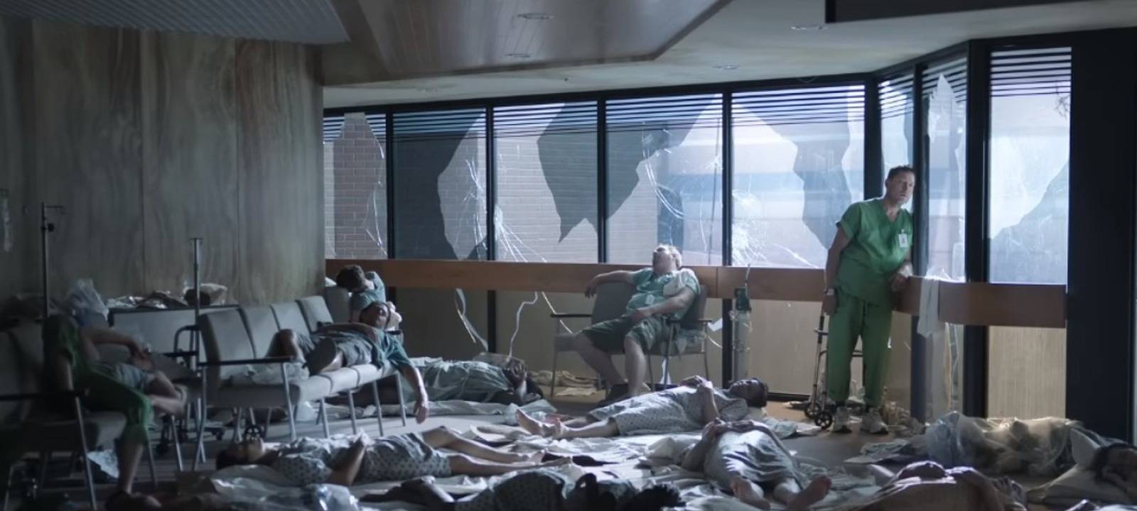 Chaos im Krankenhaus.