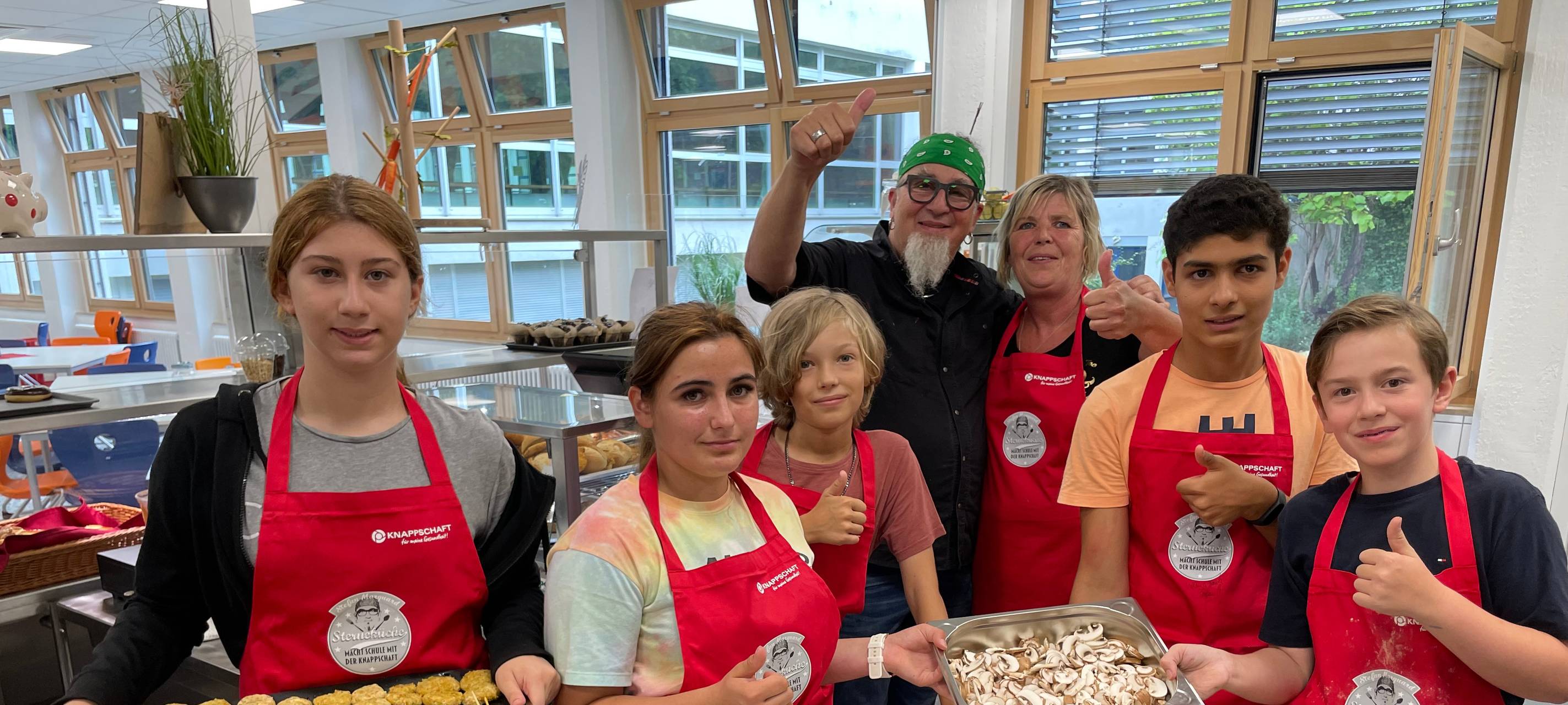 TV- und Sternekoch zu Gast in Herzogenrather Schulmensa