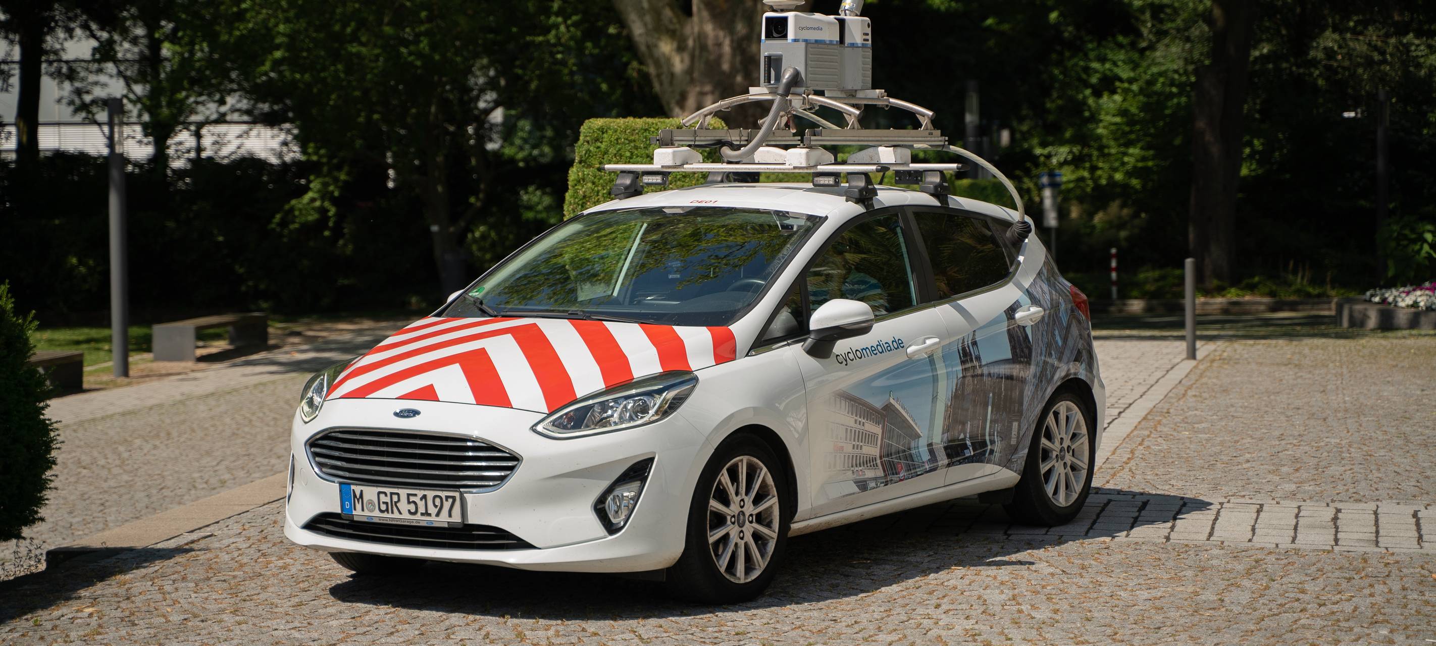 Cyclomedia erfasst die StädteRegion Aachen digital