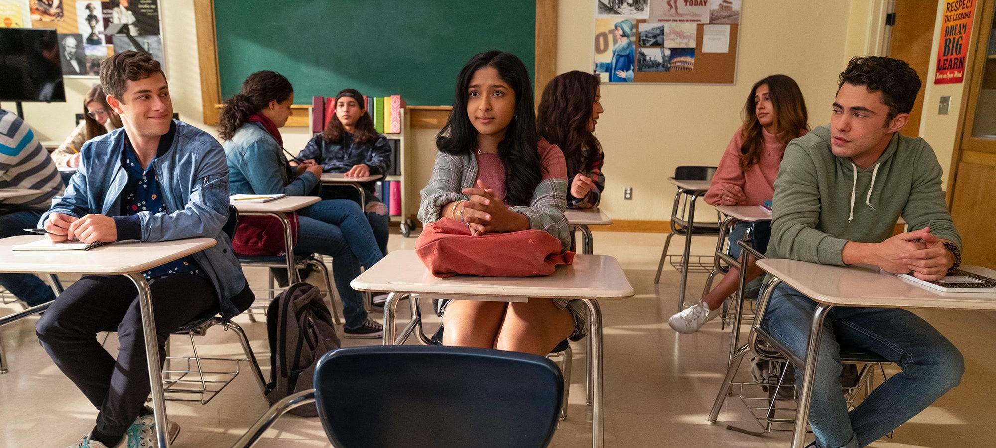 Devi und ihre Klasse.