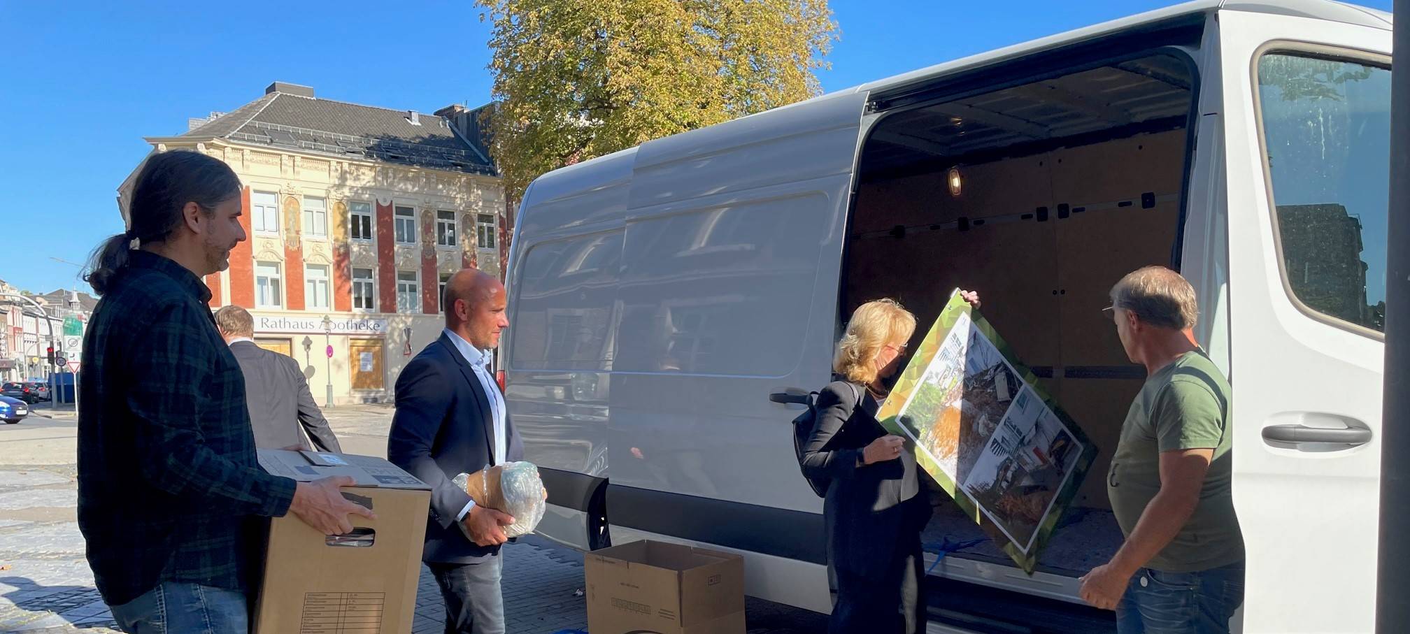 Stolberg spendet Flutobjekte