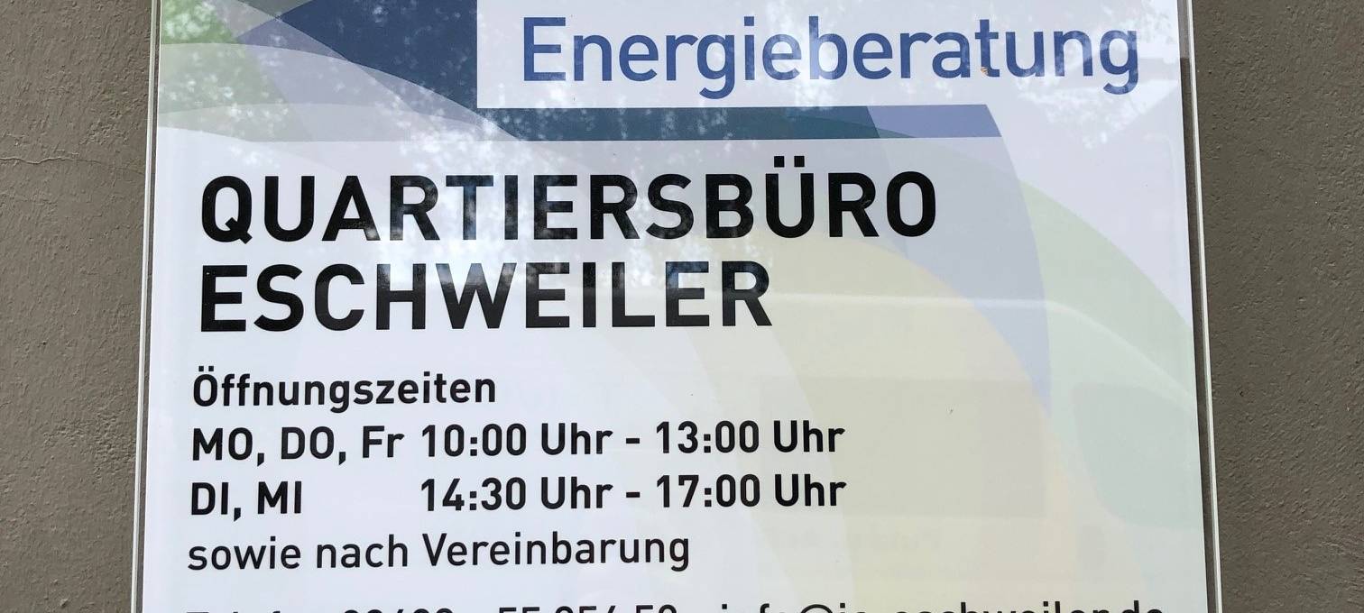 InnovationCity Quartiersbüro öffnet in Eschweiler