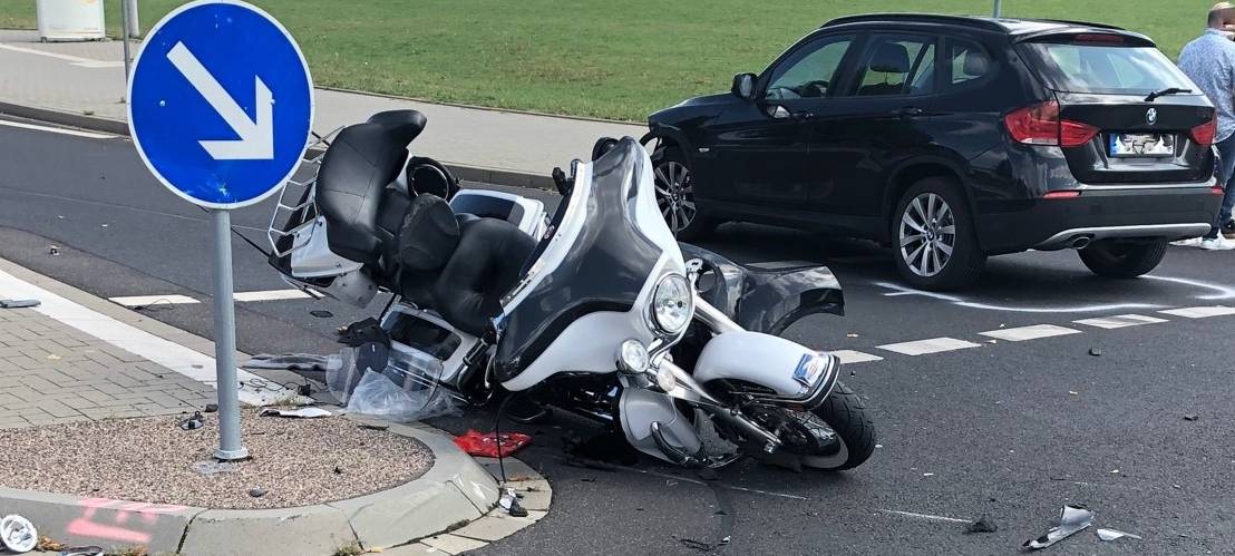Alsdorf: Motorradfahrer verletzt