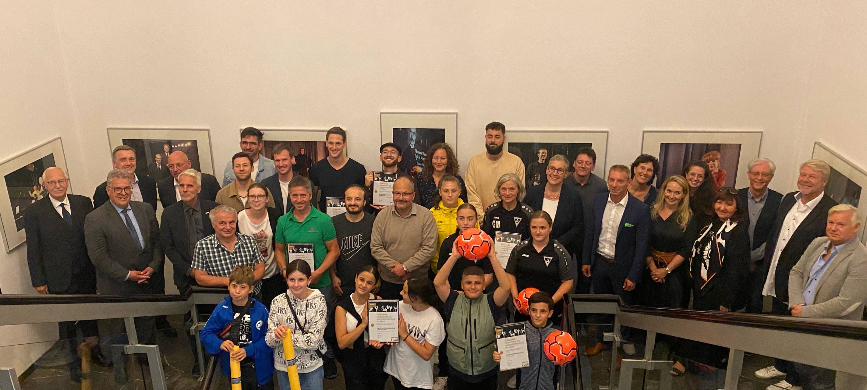 Integration durch Sport: Förderpreise in Aachen verliehen