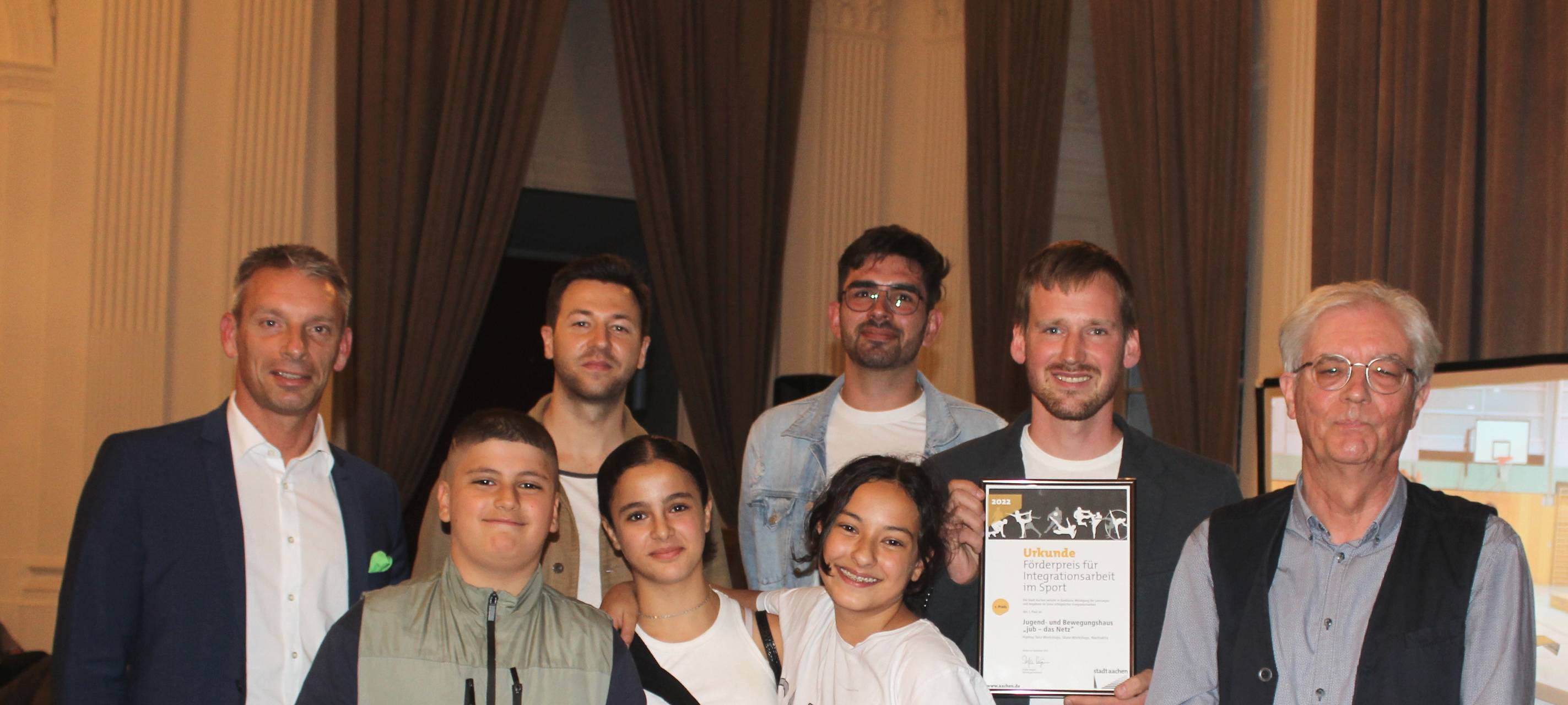 Integration durch Sport: Förderpreise in Aachen verliehen