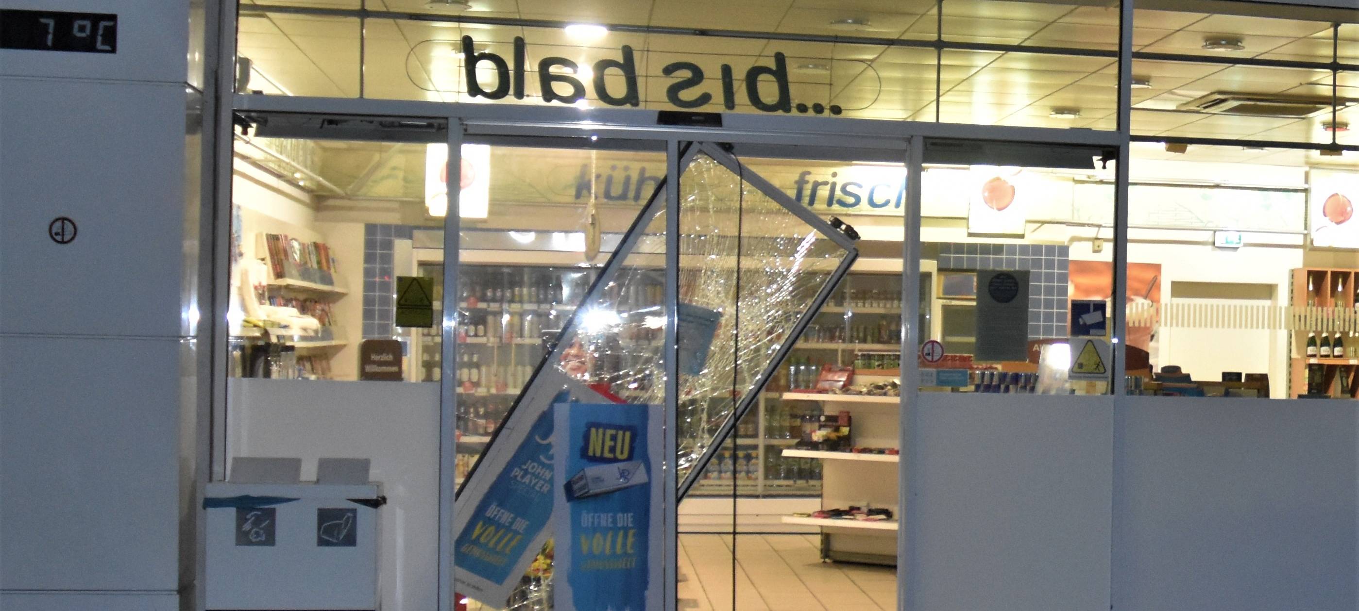 Suche nach Tankstellen-Einbrechern