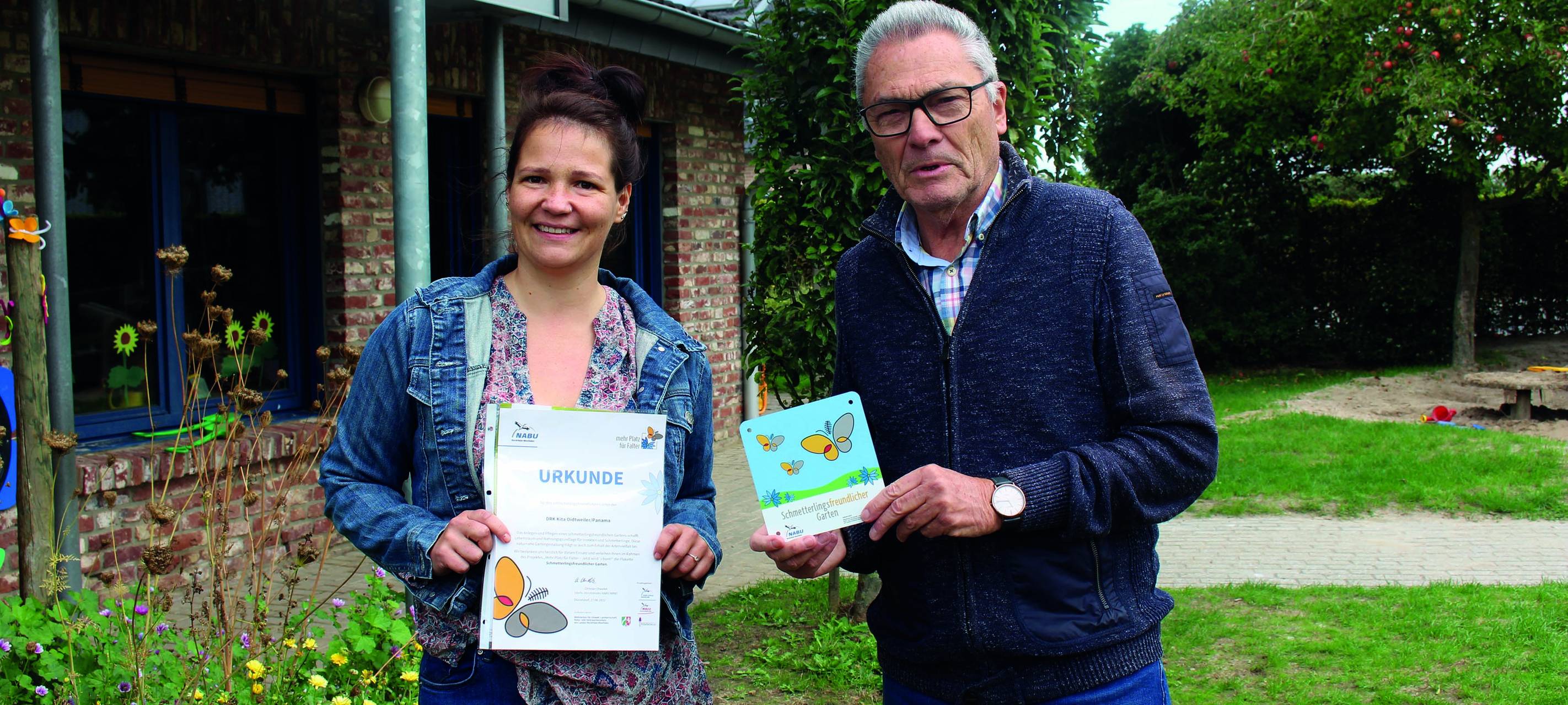 Schmetterlingsfreundliche Gärten in Schulen und Kitas